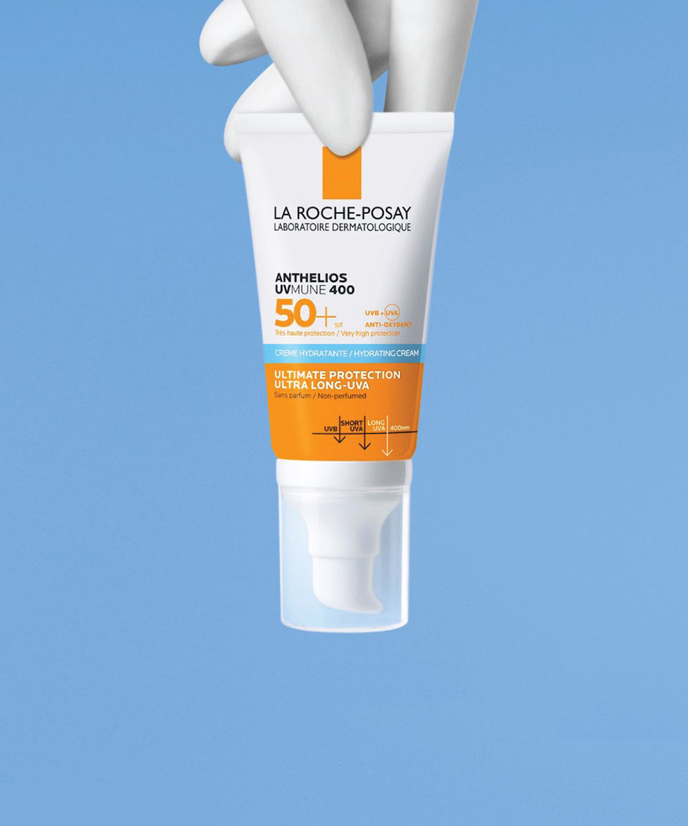 🌞 La Roche-Posay - كريم مرطب أنثيليوس من لاروش بوزيه للتحكم في الزيوت بمعامل حماية من الشمس (SPF50+) – 50 مل