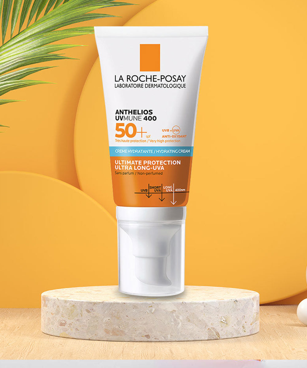 🌞 La Roche-Posay - كريم مرطب أنثيليوس من لاروش بوزيه للتحكم في الزيوت بمعامل حماية من الشمس (SPF50+) – 50 مل