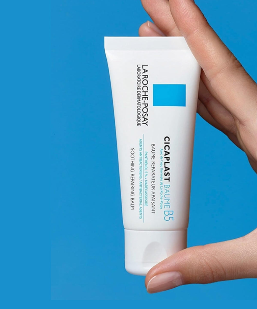 🌿 La Roche-Posay - لاروش بوزيه سيكابلاست بوم B5 بلسم مهدئ ومصلح متعدد الاستخدامات لإصلاح البشرة – 100 مل