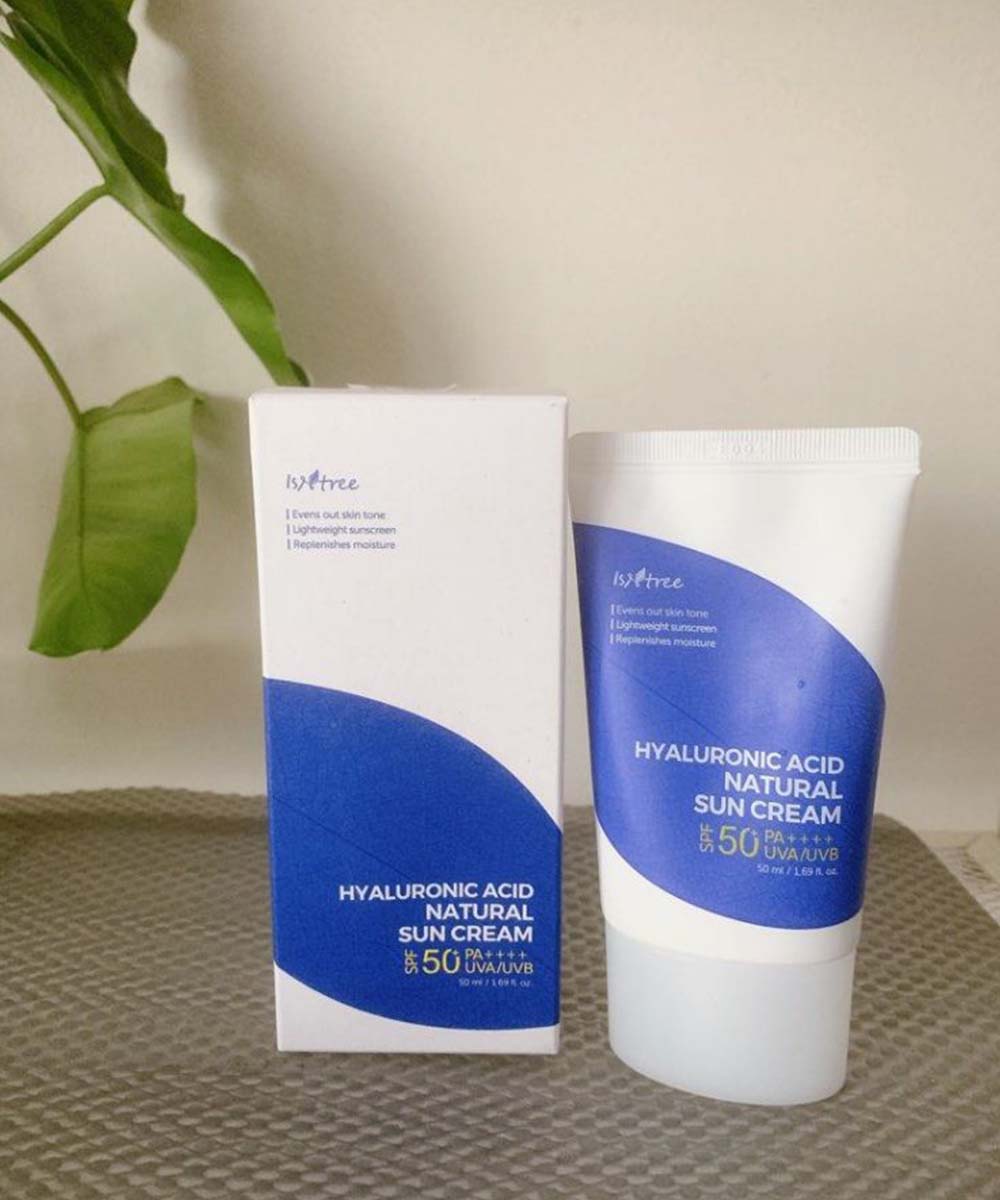 🌞 Isntree - Hyaluronic Acid Natural Sun Cream (SPF 50+) - 50ml
