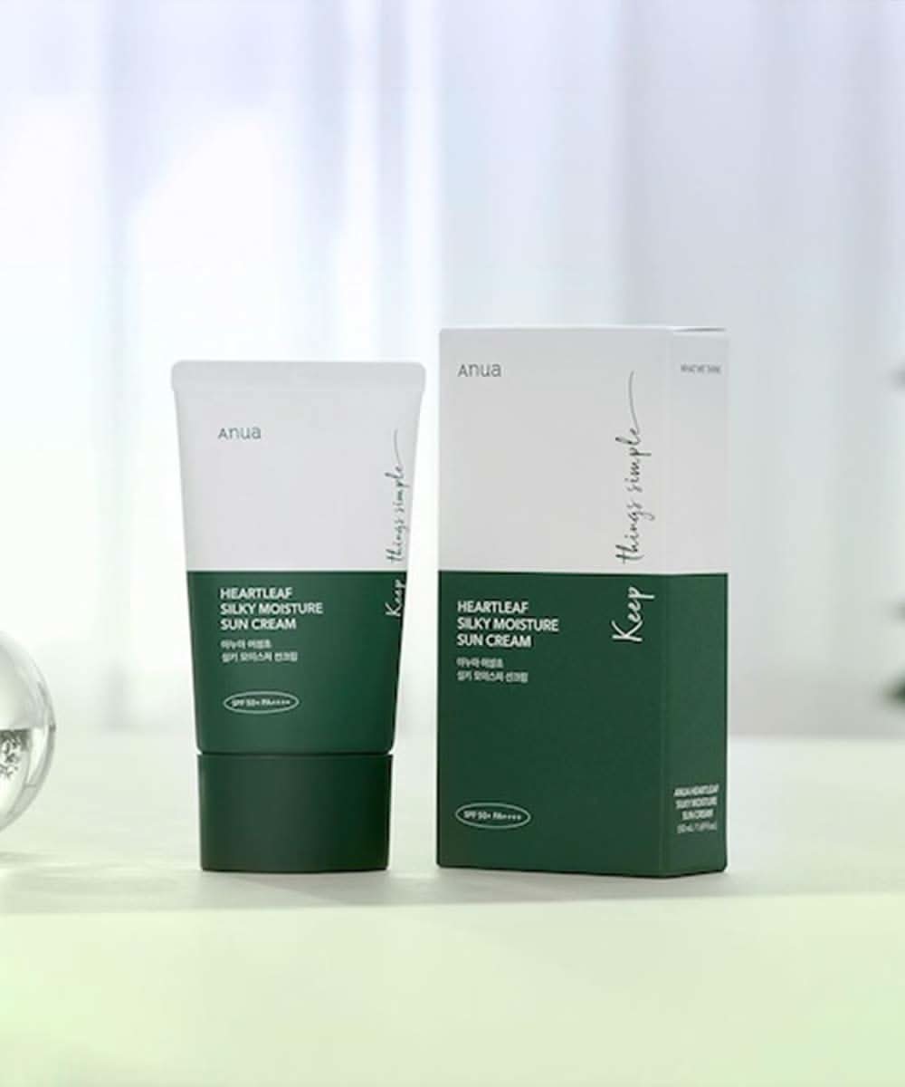 Anua – Heartleaf Silky Moisture Sun Cream