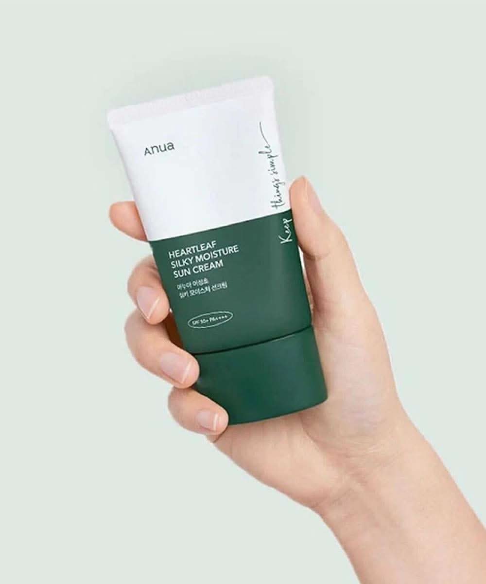 Anua – Heartleaf Silky Moisture Sun Cream