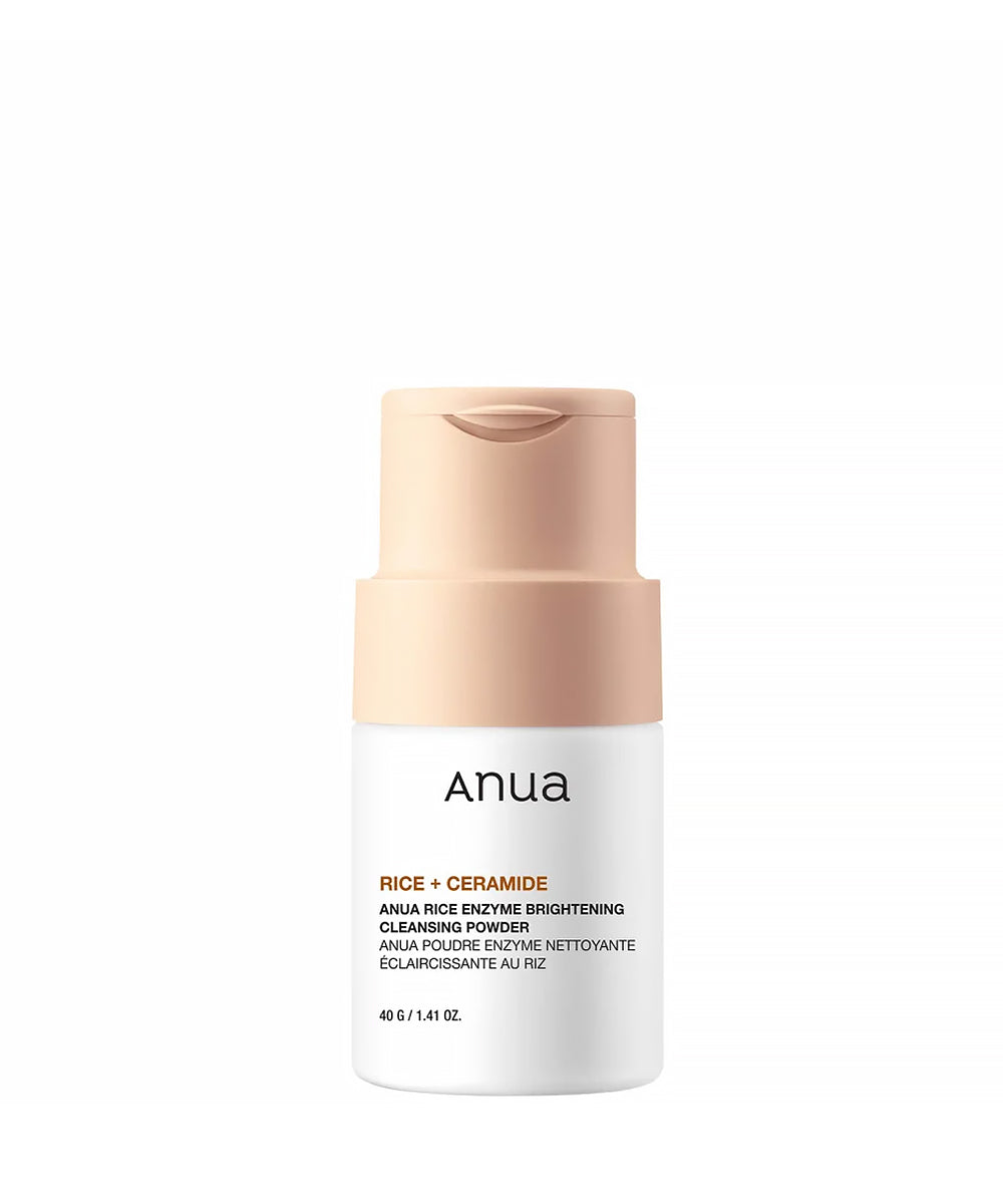 Skincare bottle with 'Anua' branding on a white background