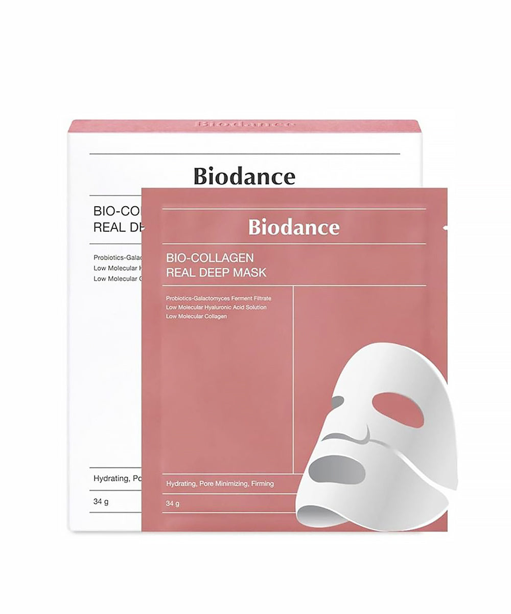 Biodance Bio-Collagen Real Deep Mask packaging on a white background
