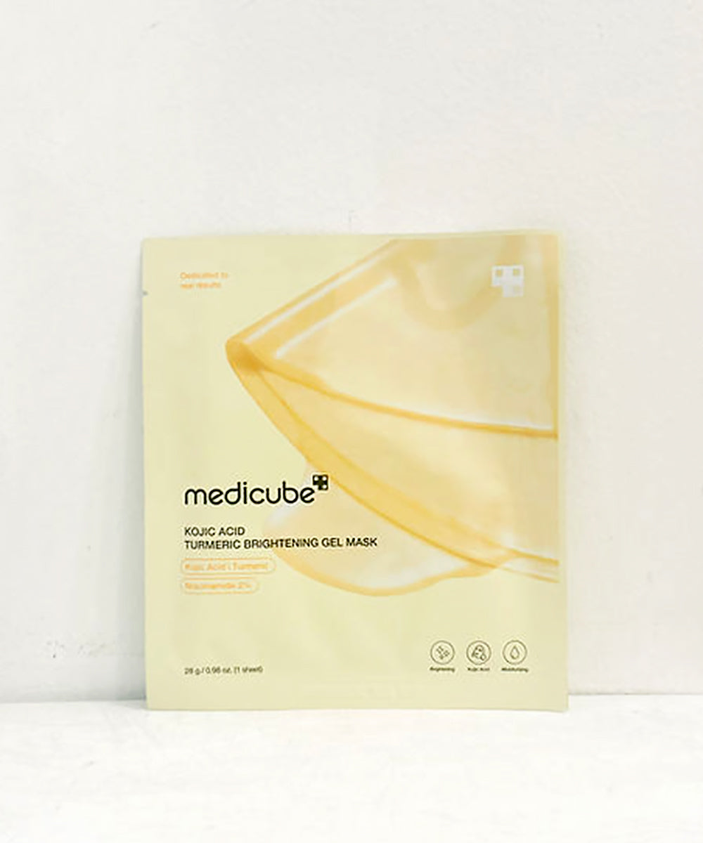 Medicube facial mask packaging on a white background