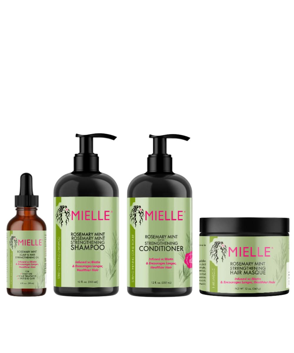 Mielle Rosemary Mint Strengthening Bundle