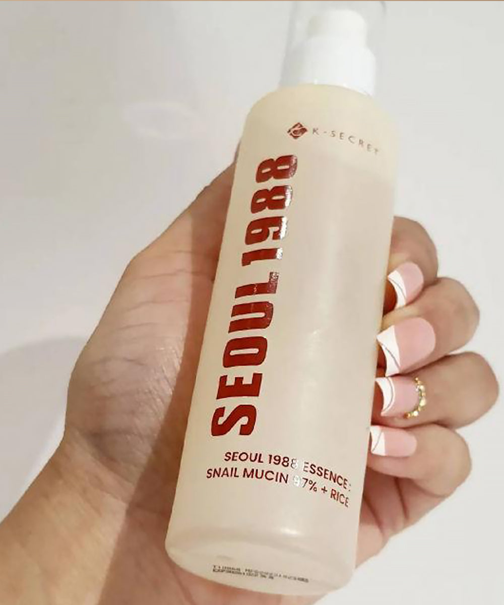 SEOL 1988 – Essence: Snail Mucin 97% + Rice