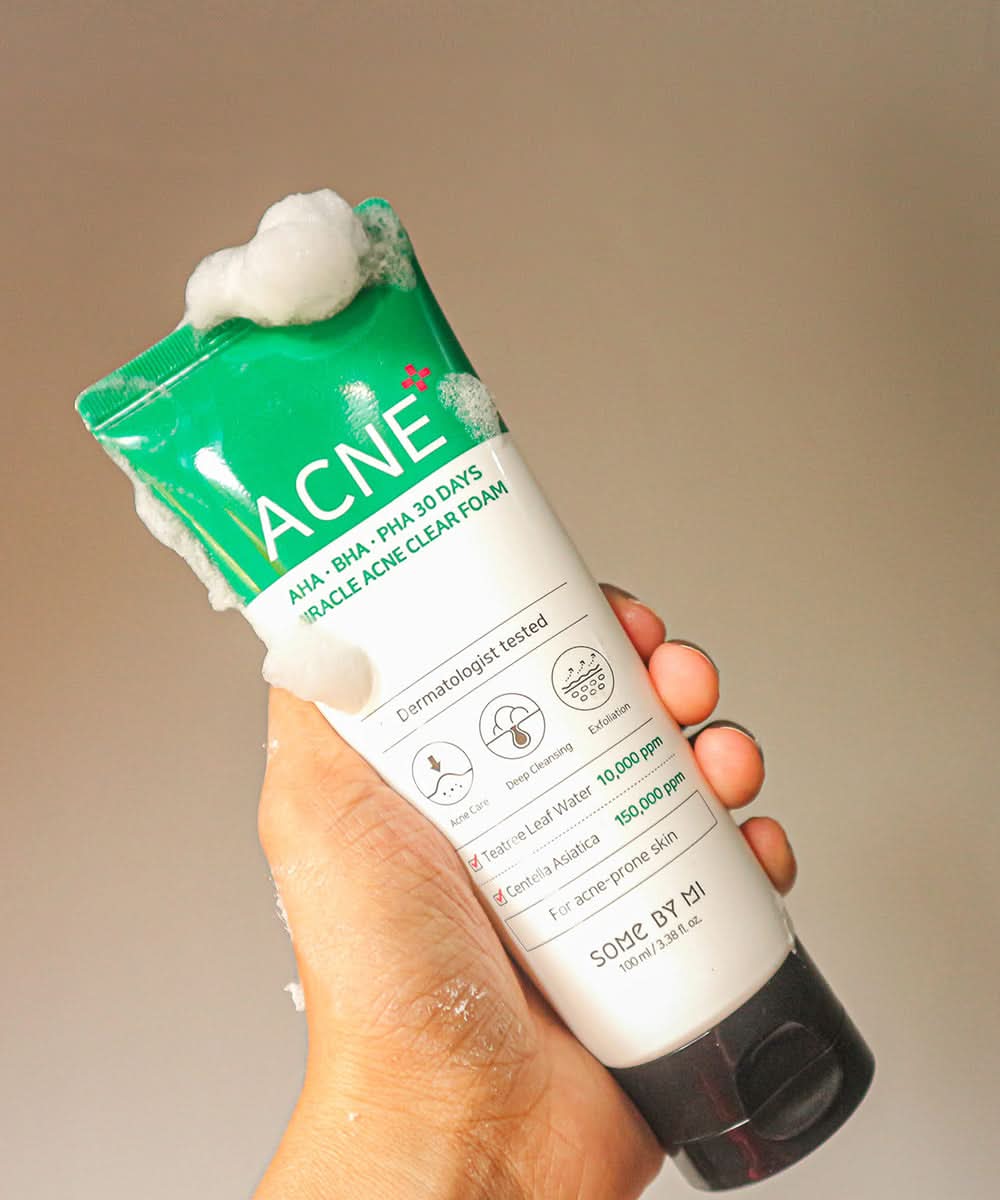 SOME BY MI AHA.BHA.PHA 30 Days Miracle Acne Clear Foam