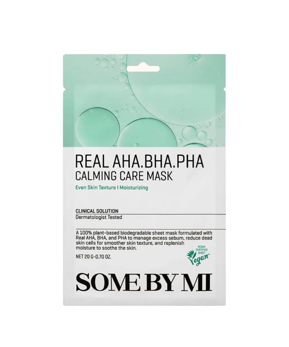 SOME BY MI – Real AHA.BHA.PHA Calming Care Mask