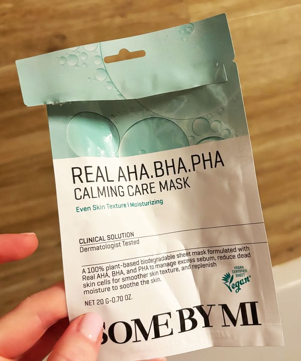SOME BY MI – Real AHA.BHA.PHA Calming Care Mask