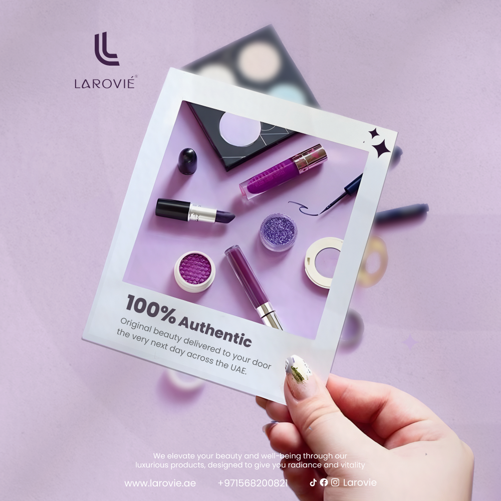Larovie 100% authentic beauty and makeup products with fast next-day delivery across the UAE
