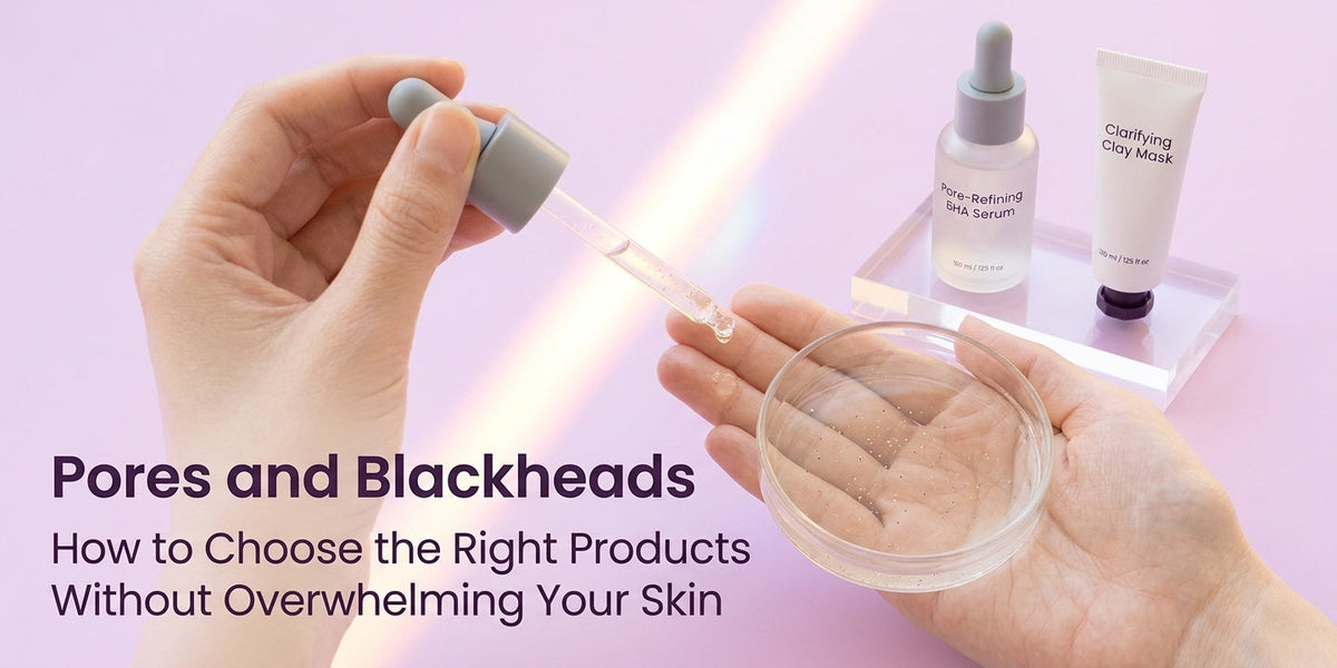 Pores and Blackheads: How to Choose the Right Products Without Overwhelming Your Skin