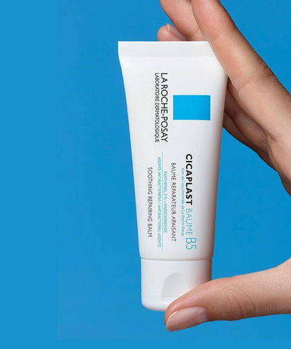 🌿 La Roche-Posay - لاروش بوزيه سيكابلاست بوم B5 بلسم مهدئ ومصلح متعدد الاستخدامات لإصلاح البشرة – 100 مل