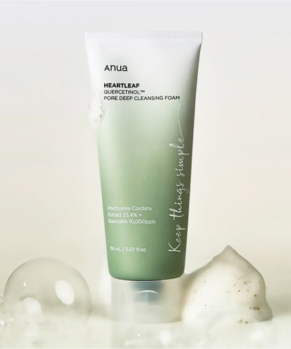 🫧 ANUA – Heartleaf Quercetinol Pore Deep Cleansing Foam - 150ml