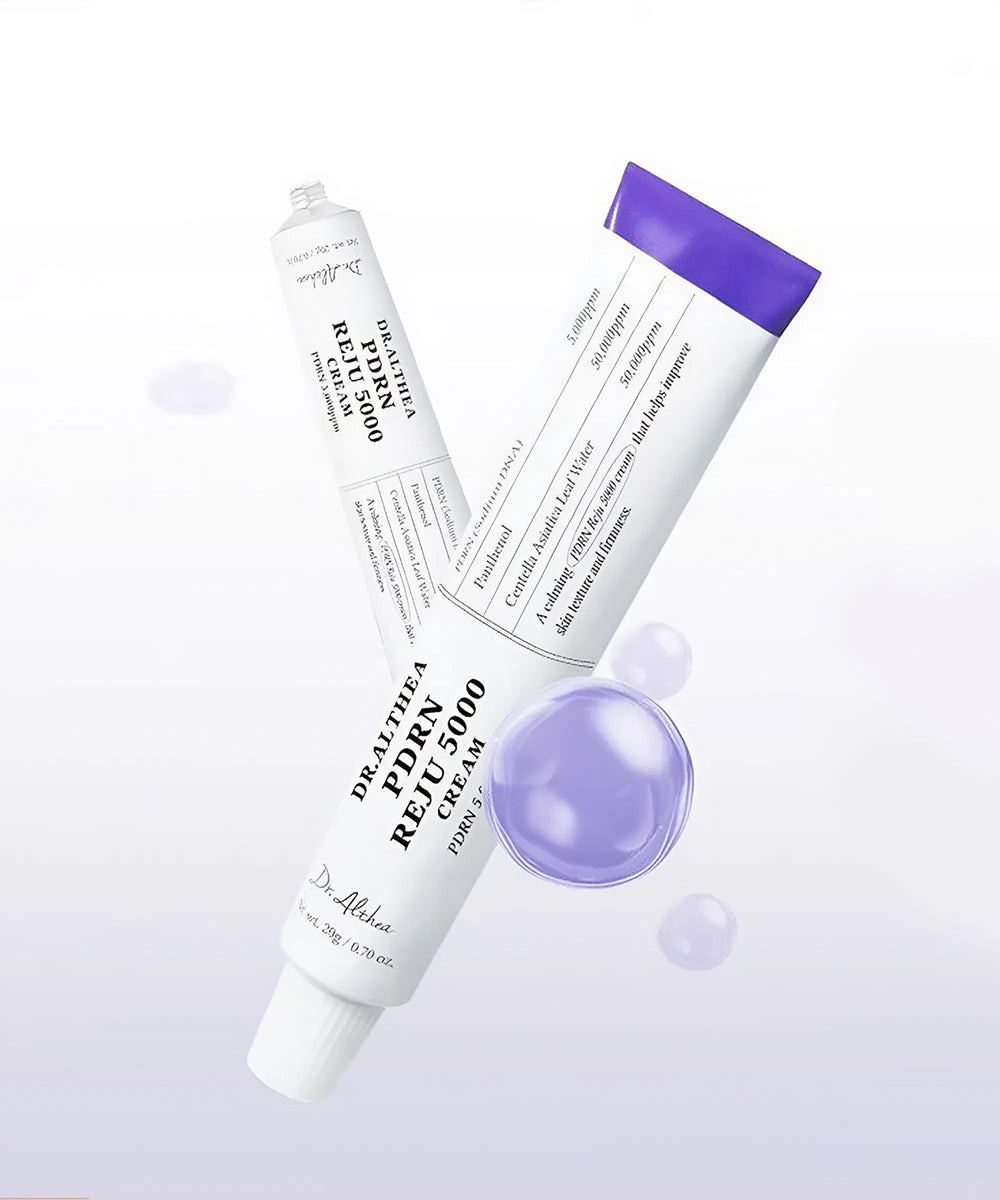 Two tubes of Dr. Fleckner Repair Cream 5000 on a white background
