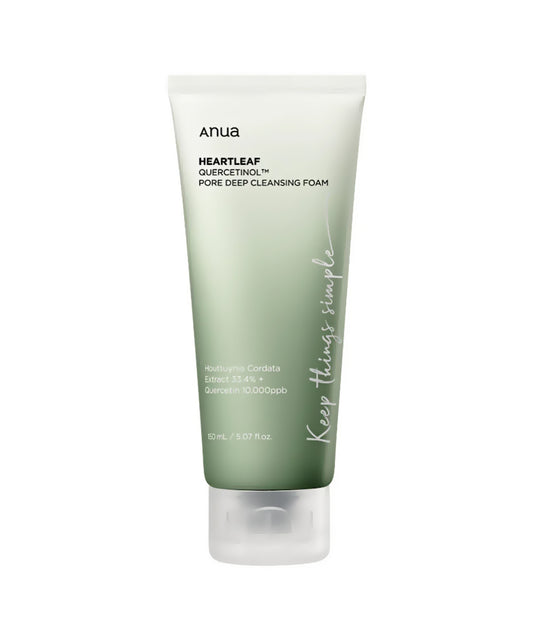 Anua Heartleaf Quercetinol Pore Deep Cleansing Foam 150ml