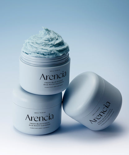 Arencia – Fresh Blue Hyssop Rice Mochi Cleanser