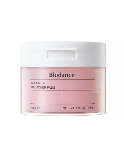 Biodance Collagen Gel Toner Pads packaging on a white background