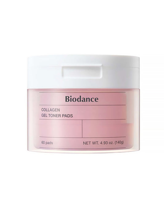 Biodance Collagen Gel Toner Pads packaging on a white background