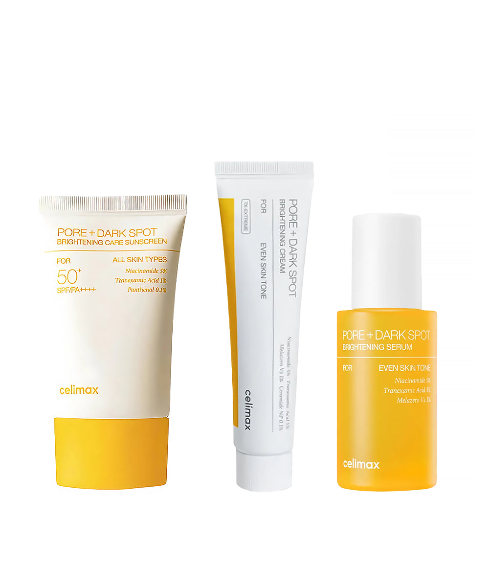 Celimax Pore + Dark Spot Brightening Set | Even & Clear Skin | Larovie