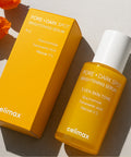 Celimax Pore + Dark Spot Brightening Serum bottle and packaging on a neutral background