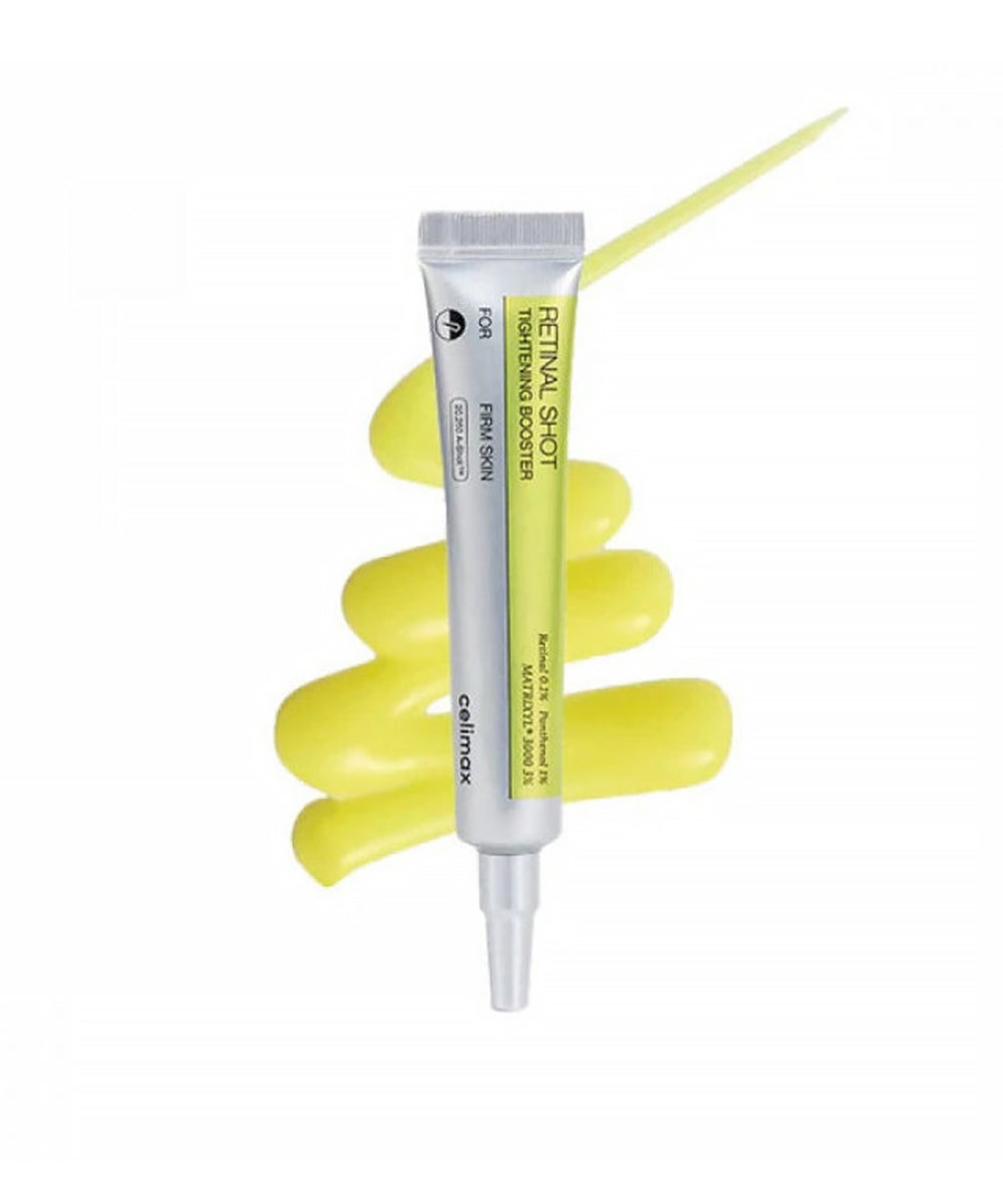 Cosmetic tube with applicator on a white background