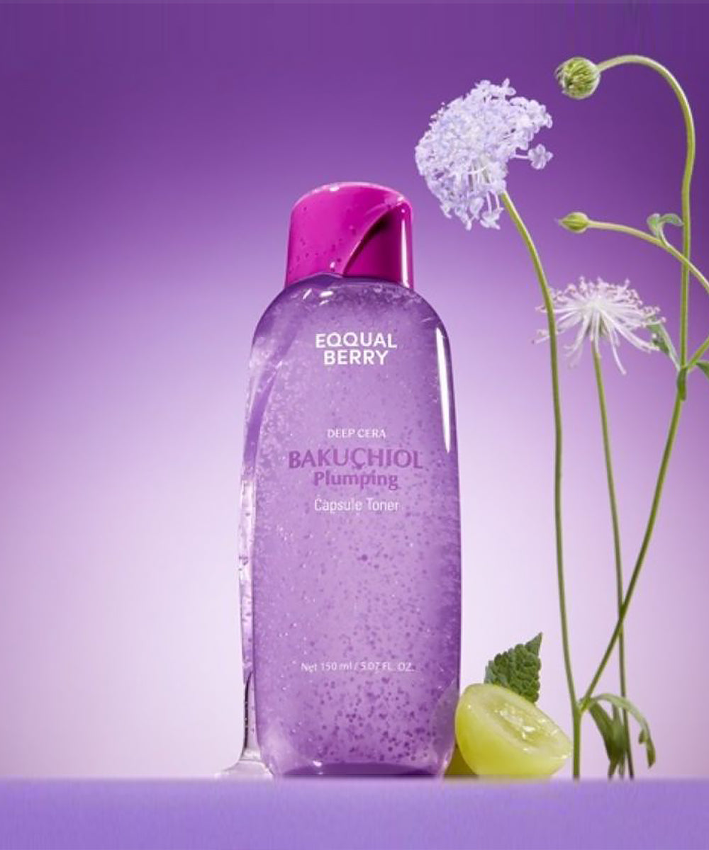 Eqqual Berry - Bakuchiol Plumping Capsule Toner