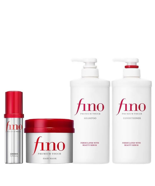 FINO Premium Touch | Shampoo | Conditioner | Mask | Hair oil | Strengthen, Nourish and Restore Dry Hair