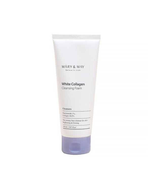 Mary & May – White Collagen Cleansing Foam