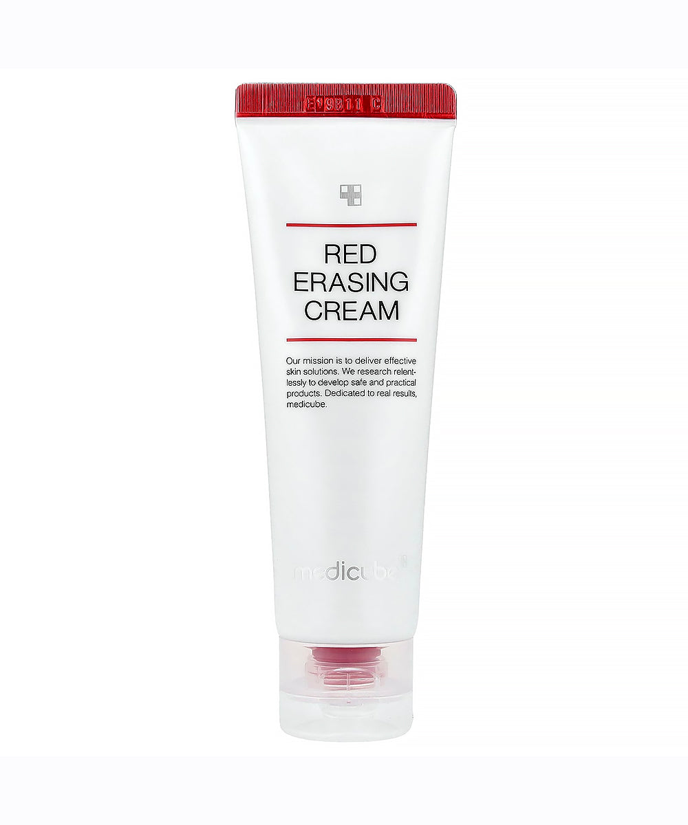 Medicube Red Erasing Cream — soothing Korean moisturizer for redness and blemish-prone skin, front of jar