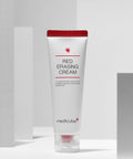 Medicube Red Erasing Cream ingredients and benefits — soothes irritation and evens blemish marks, fragrance-free