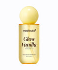 Medicube Vanilla Hair & Body Fragrance Mist 250ml — clear bottle with pale yellow cap on a white background