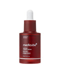 Medicube EGF NAD Firming Serum 30 ml in a dark burgundy dropper bottle