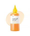 Bottle of Medicube toner with a yellow cap on a white background