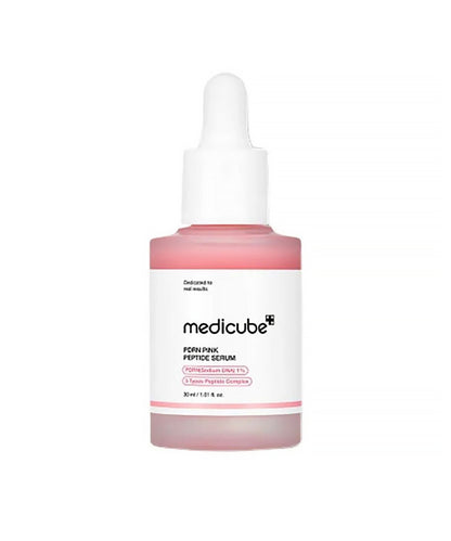 Medicube Peptide Serum bottle on a white background