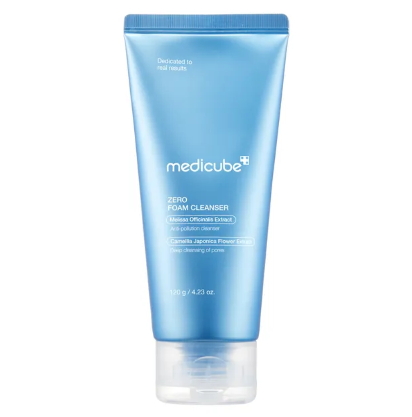 Medicube Zero Foam Cleanser tube on a white background