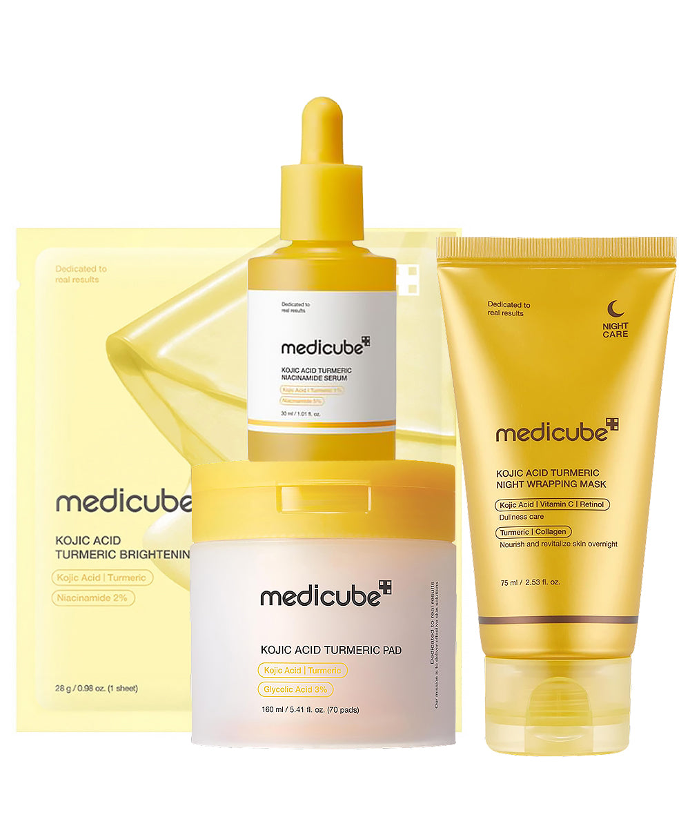 Medicube – Radiant Turmeric Brightening Set