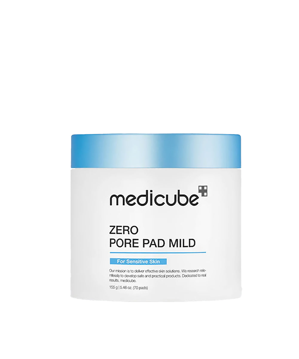 Medicube Zero Pore Pad Mild product packaging on a white background