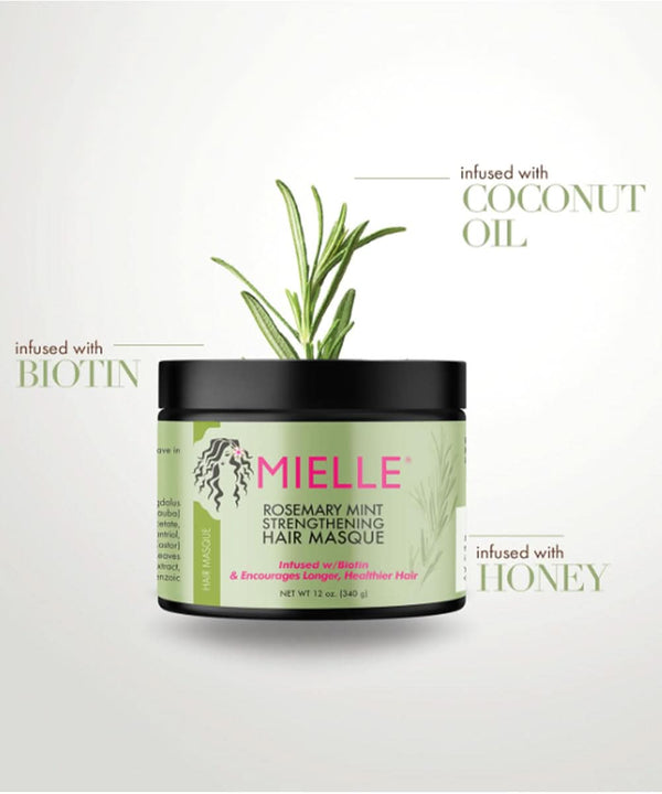 Mielle Organics Rosemary Mint Strengthening Hair Masque