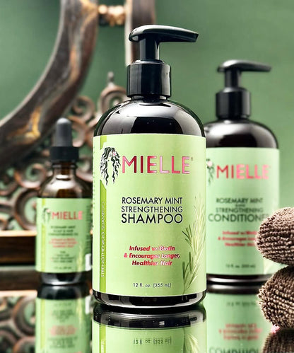 🌸 Mielle – Rosemary Mint Strengthening Bundle