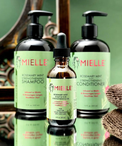 🌸 Mielle – Rosemary Mint Strengthening Bundle