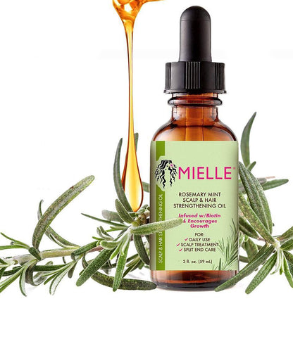 🌸 Mielle – Rosemary Mint Strengthening Bundle