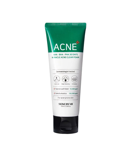 SOME BY MI AHA.BHA.PHA 30 Days Miracle Acne Clear Foam