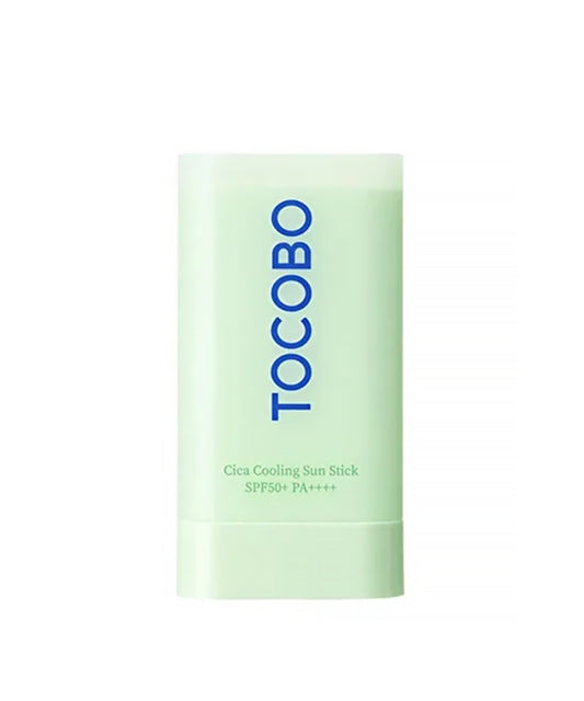 Tocobo sunscreen stick on a white background