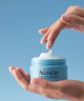 Arencia Deep Water Surge Soothing Cream - triple hyaluronic acid and Cica-PDRN soothing face cream ingredients