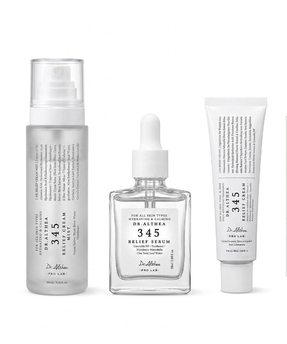 Dr. Althea – 345 Barrier Repair Trio (Mist + Serum + Cream)