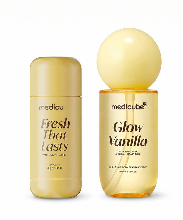 Medicube – Vanilla Layering Duo (Deodorant + Hair & Body Mist 100ml)