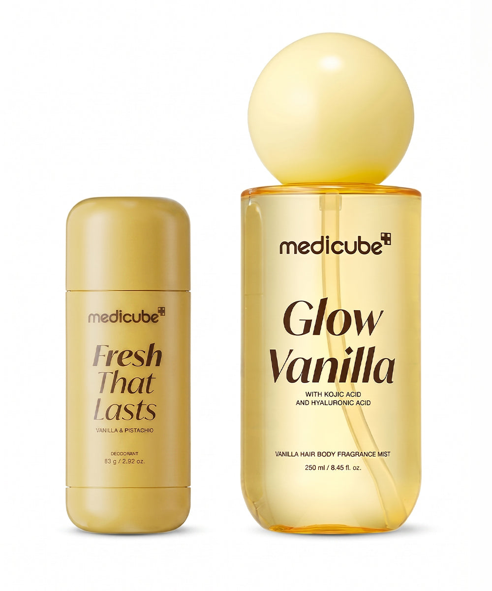 Medicube – Vanilla Layering Duo (Deodorant + Hair & Body Mist 250ml)